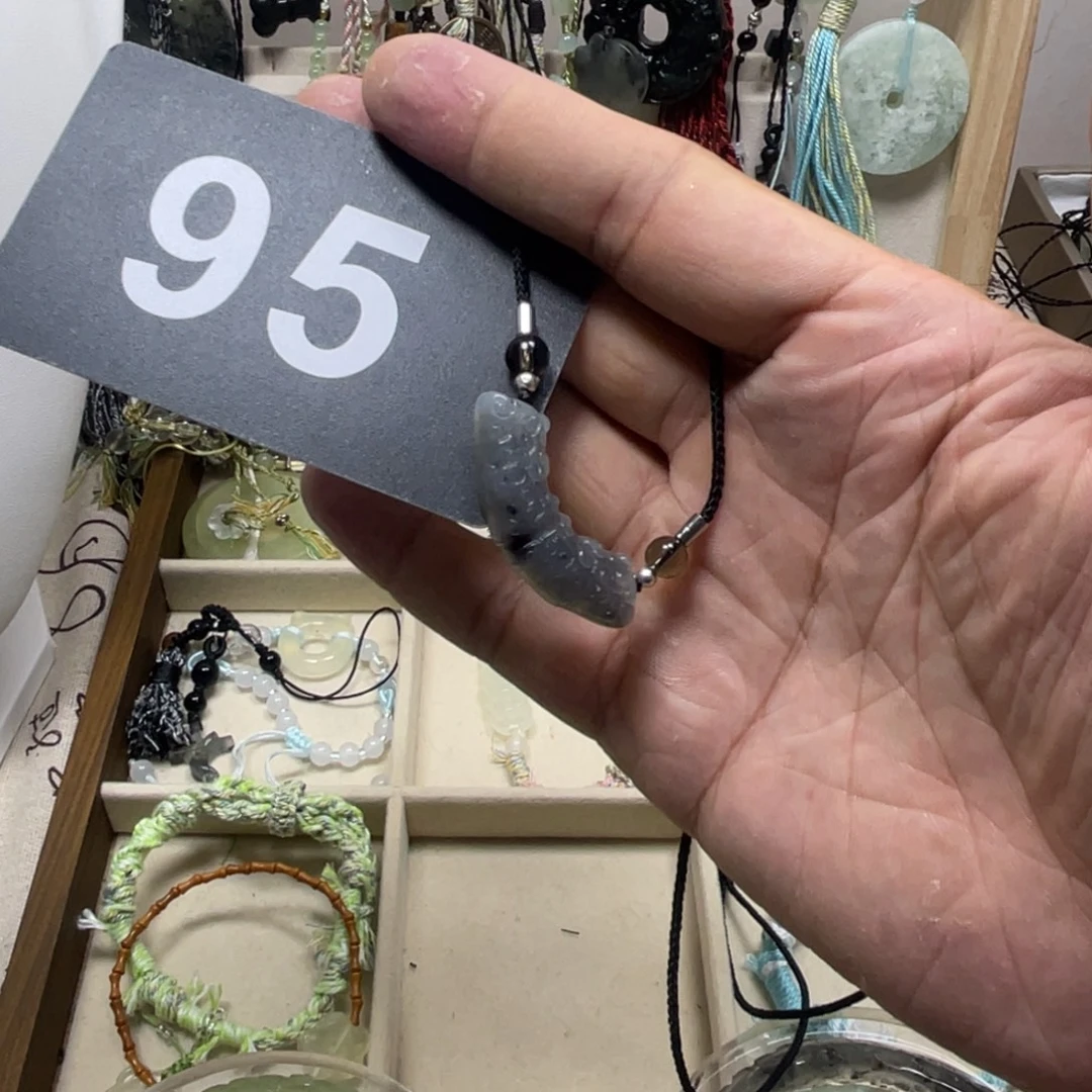 蛇纹石玉合金手链