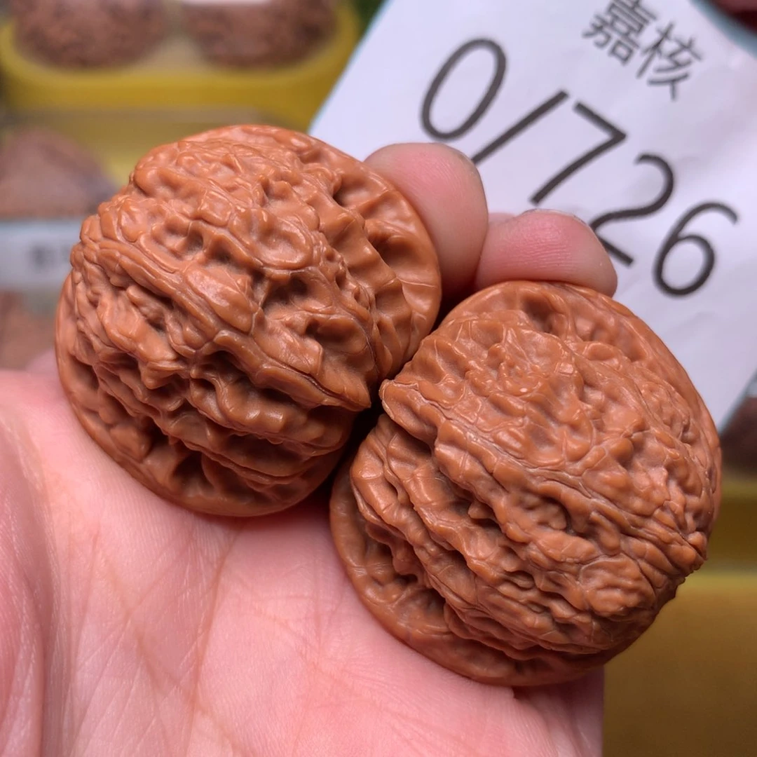 文玩核桃把件山地正磨35