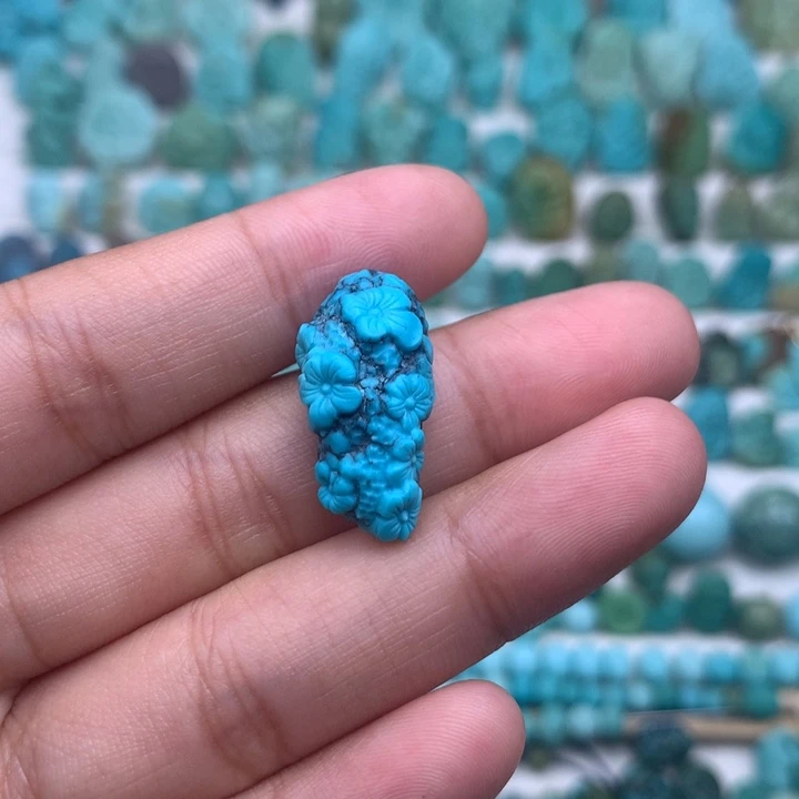 未镶嵌绿松石原矿绿松石系列