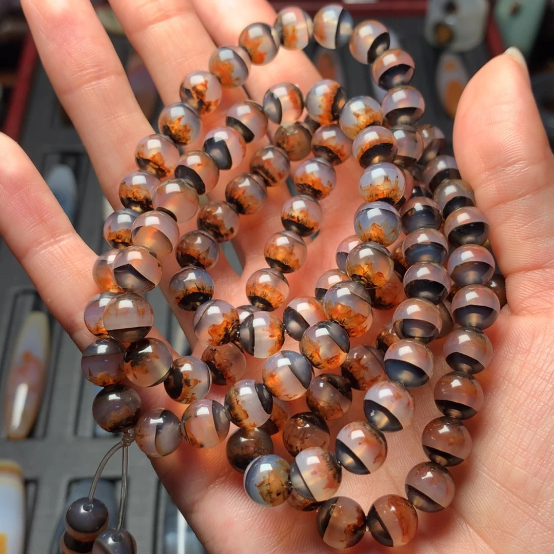 发***富玛瑙/玉髓未镶嵌颈饰