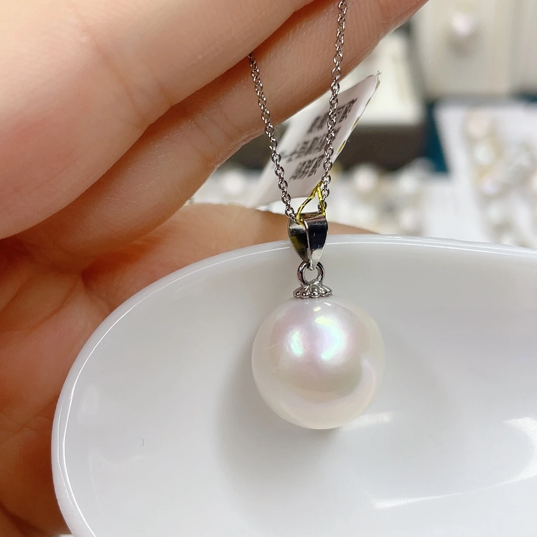 淡水珍珠合金吊坠(赠链)14