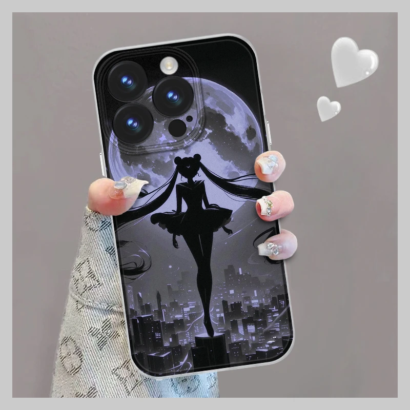 暗月美少女适用iPhone16小米15华为苹果15promax手机壳TPU壳