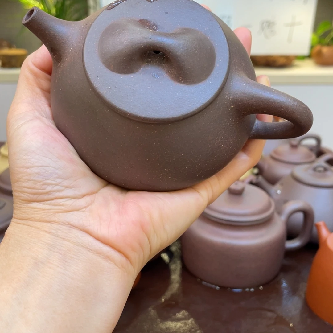 茶壶紫砂宜兴紫砂料原矿紫砂四底