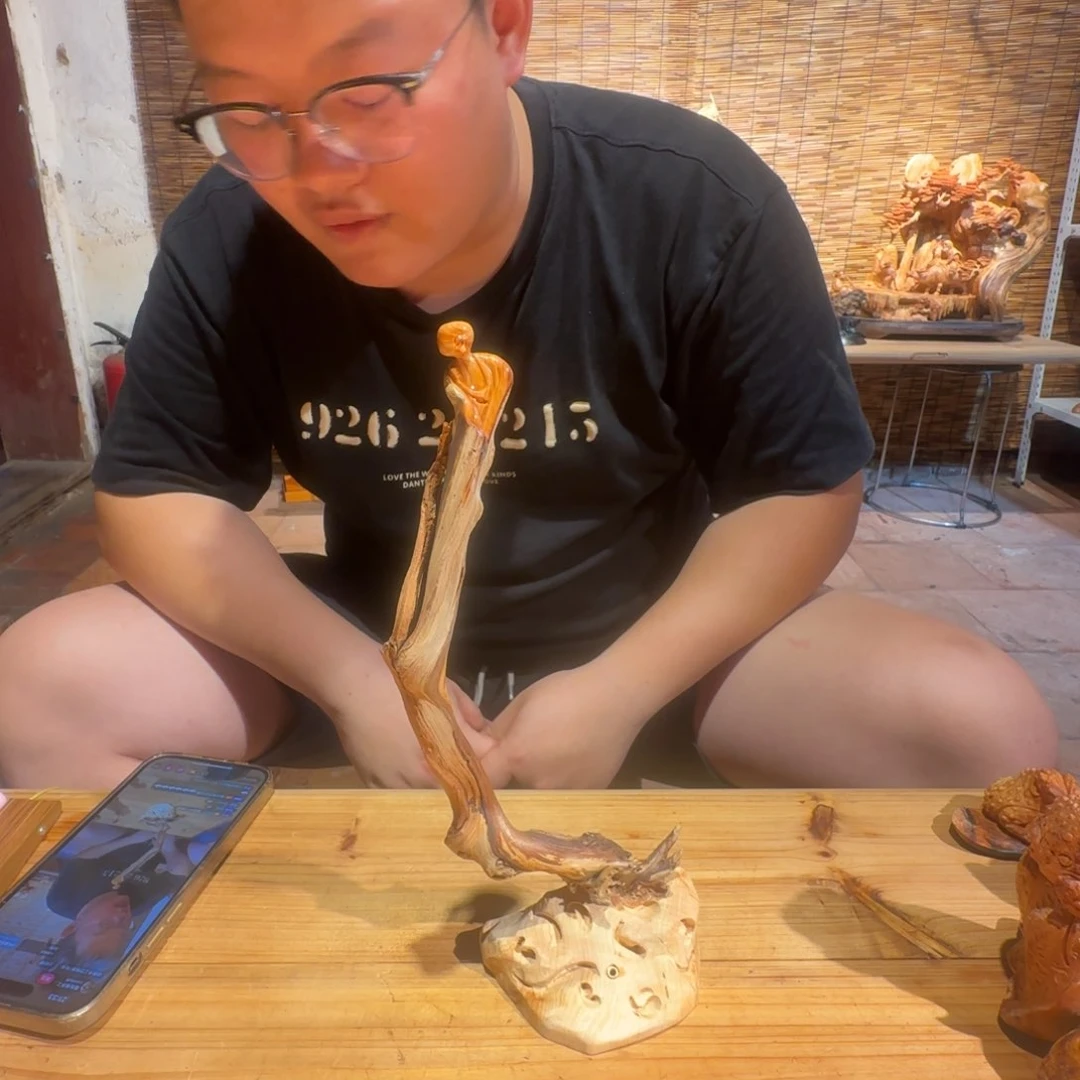 S***y柏木（崖柏）手工制作