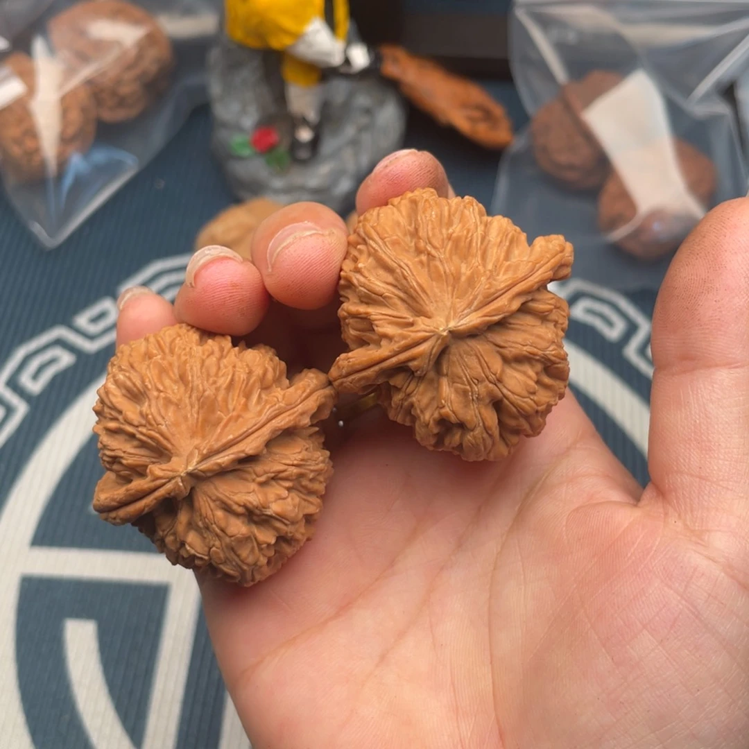 把件文玩核桃?白狮子