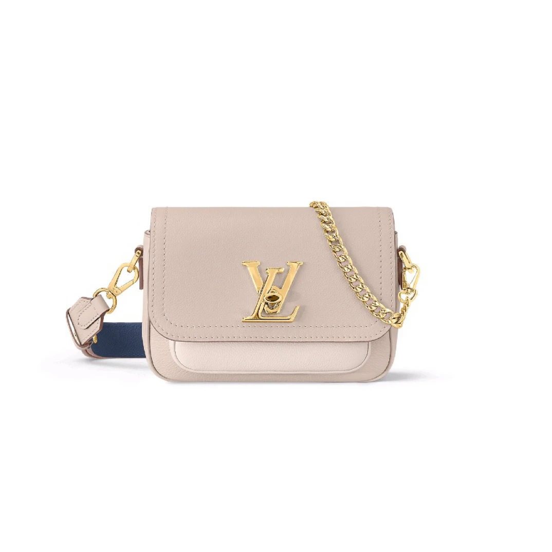 99新 LouisVuitton/路易威登 芯片款Lockme Tender 单肩包L284-8