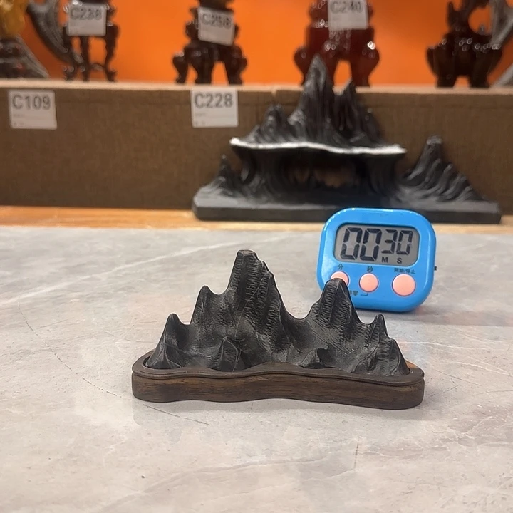 茶宠紫**尘奇石茶宠鱼缸文房摆件