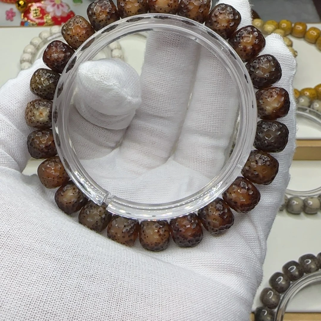 手串星月菩提火龙鳞10×9一朵果b3