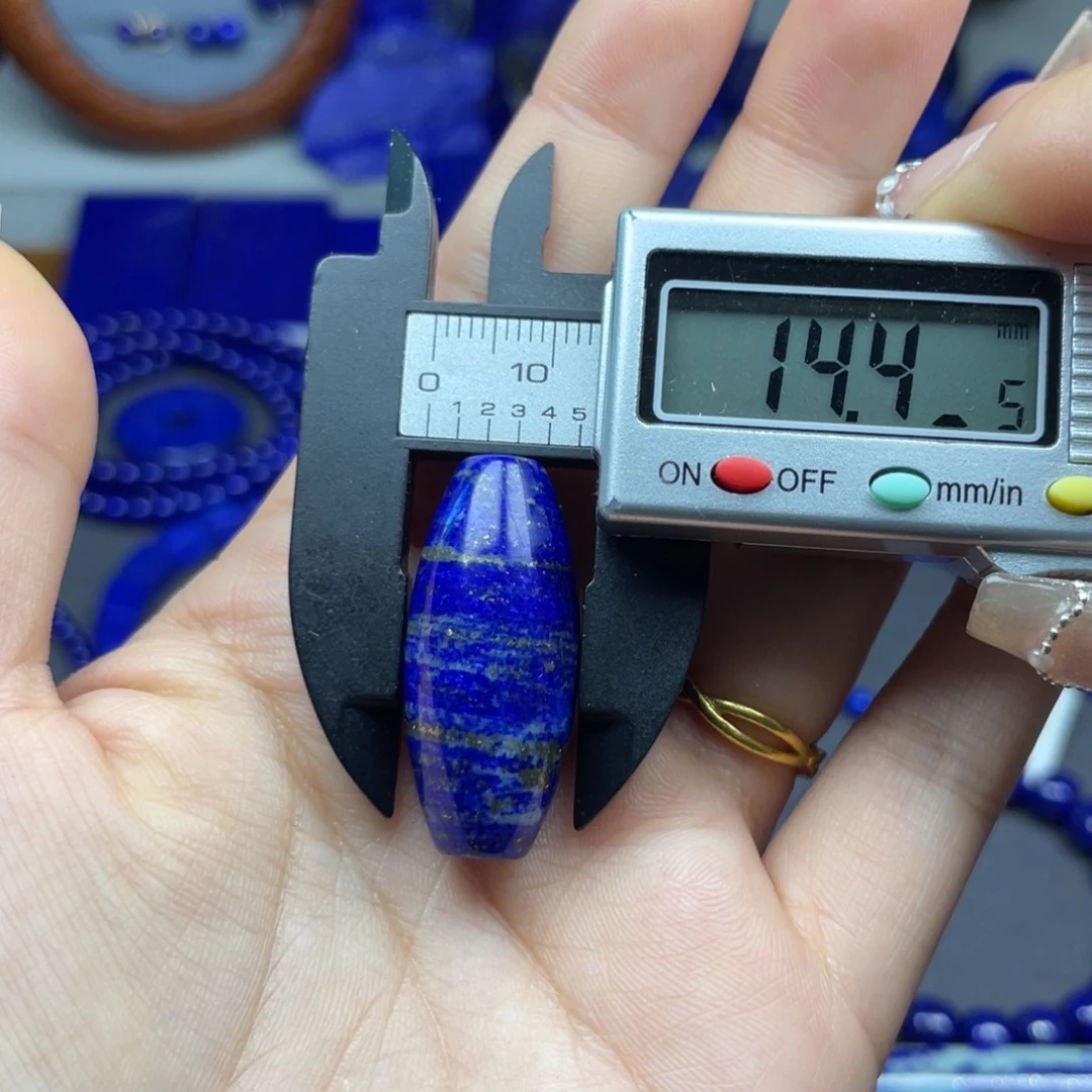 未镶嵌青金石特殊桶珠