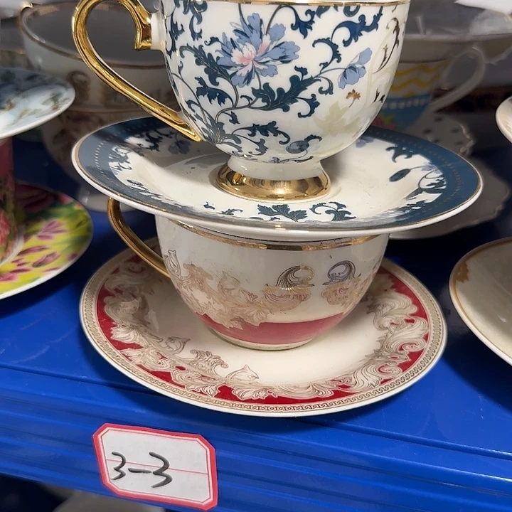 千***寻瓷两套咖啡杯35米两套