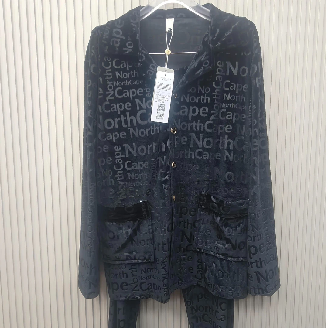 严选福利  男女金钻绒 睡衣5283