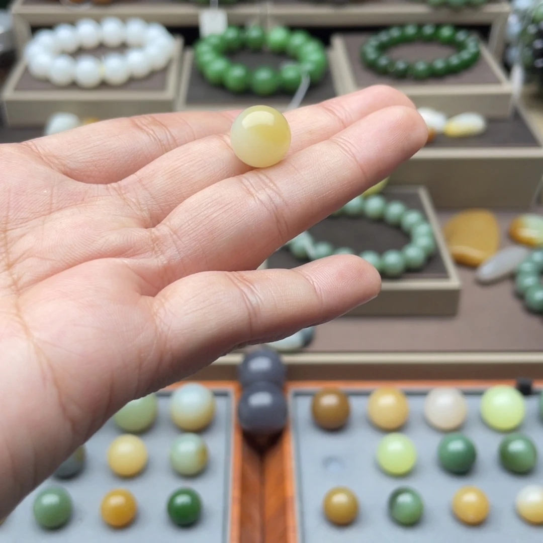 浅***@和田玉未镶嵌手链12