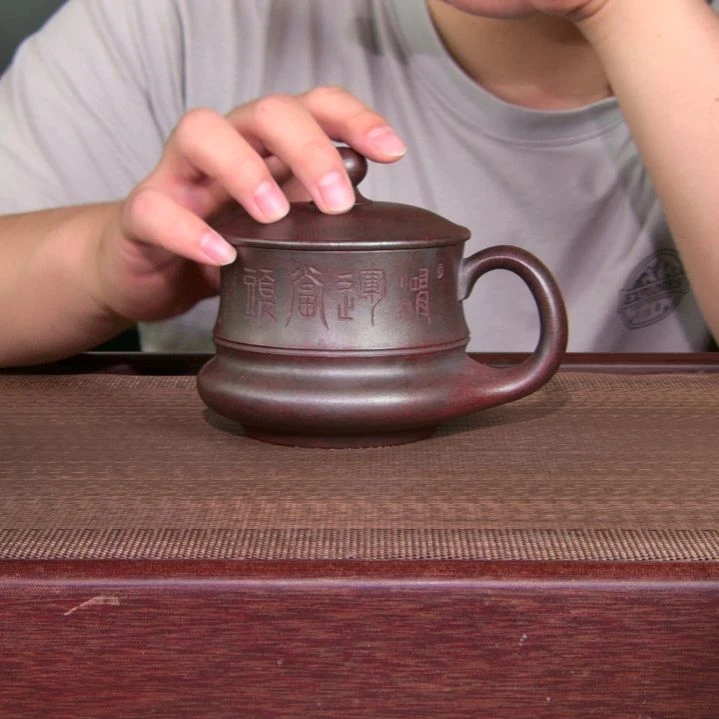 茶杯紫砂高货放漏