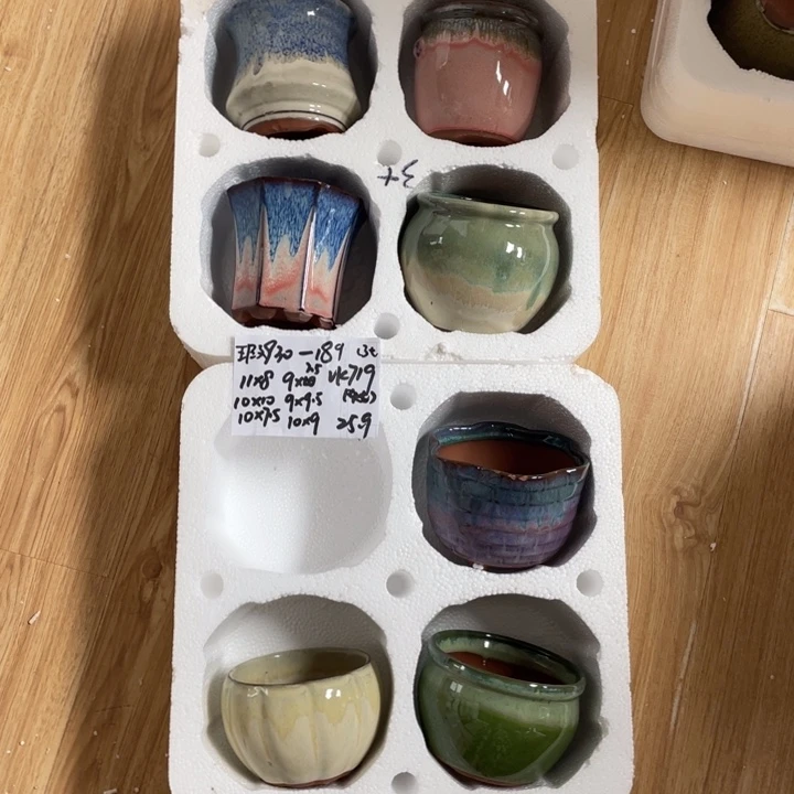 粗陶多肉花盆微瑕189