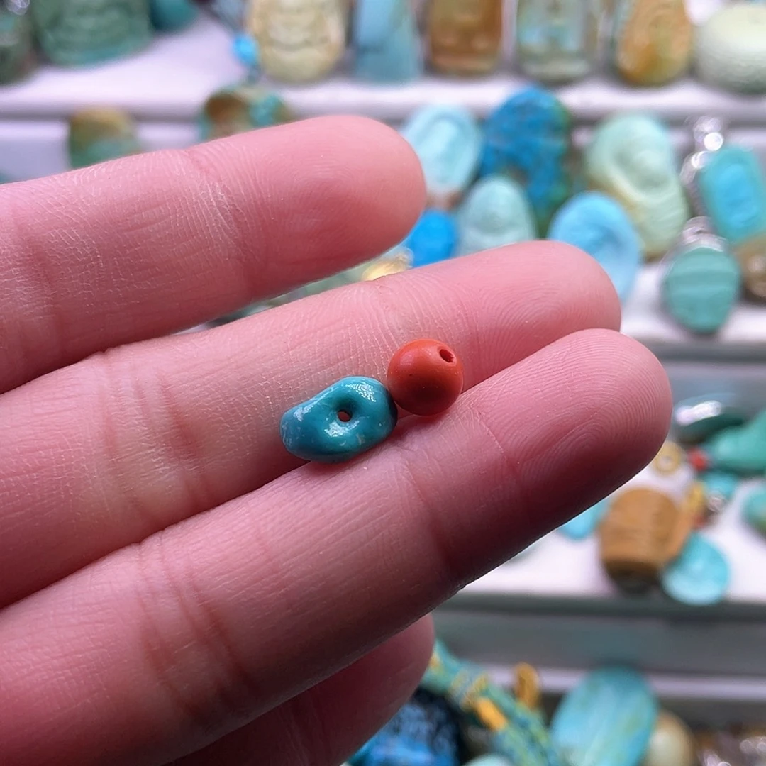 南红玛瑙颈饰未镶嵌