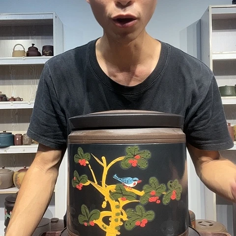 【闪购商品】紫砂茶叶罐