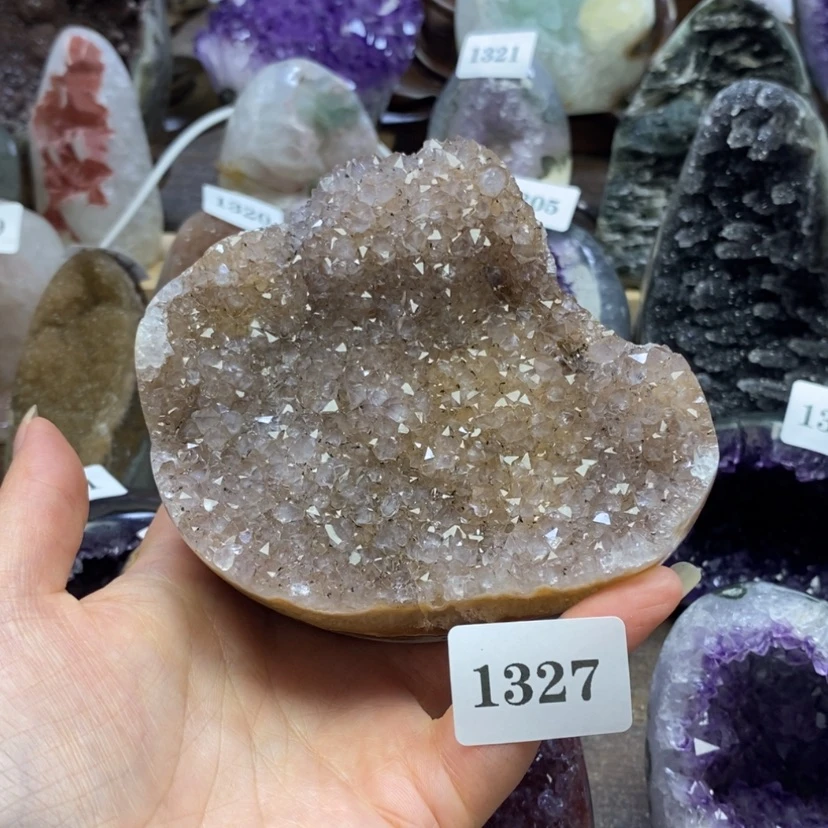 【闪购商品】未镶嵌大型摆件（非配饰）紫晶