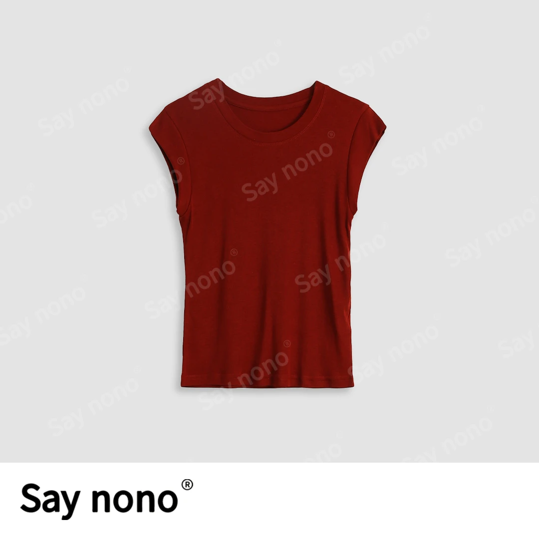 懒猫nono│Saynono 天丝蚕丝氛围小飞袖XX2506