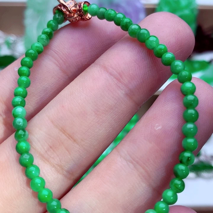 翡翠未镶嵌手链手链