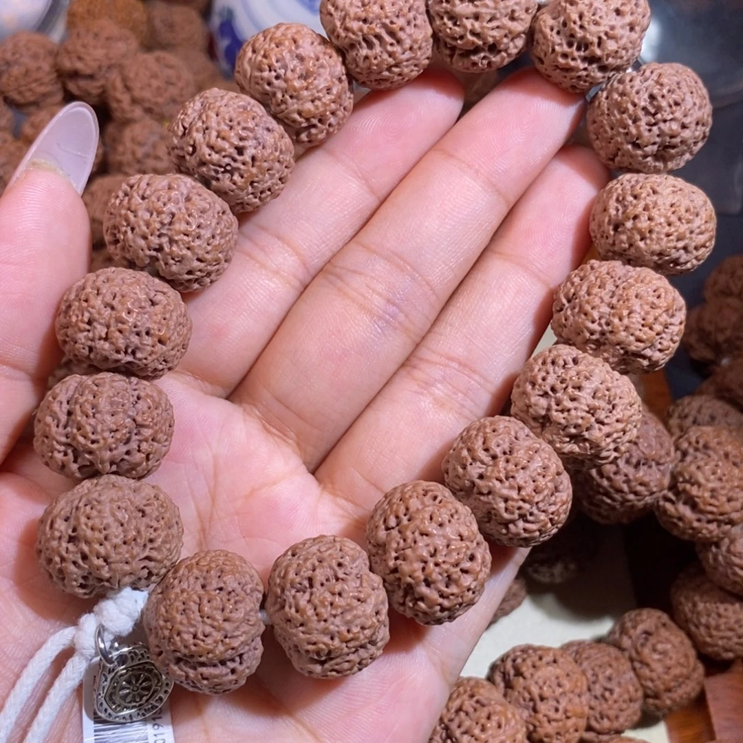 橙***呆手串金刚菩提超头菠萝蜜19mm