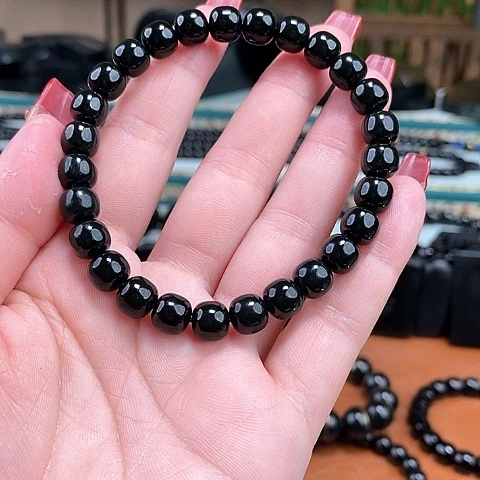 和田玉手链未镶嵌深*