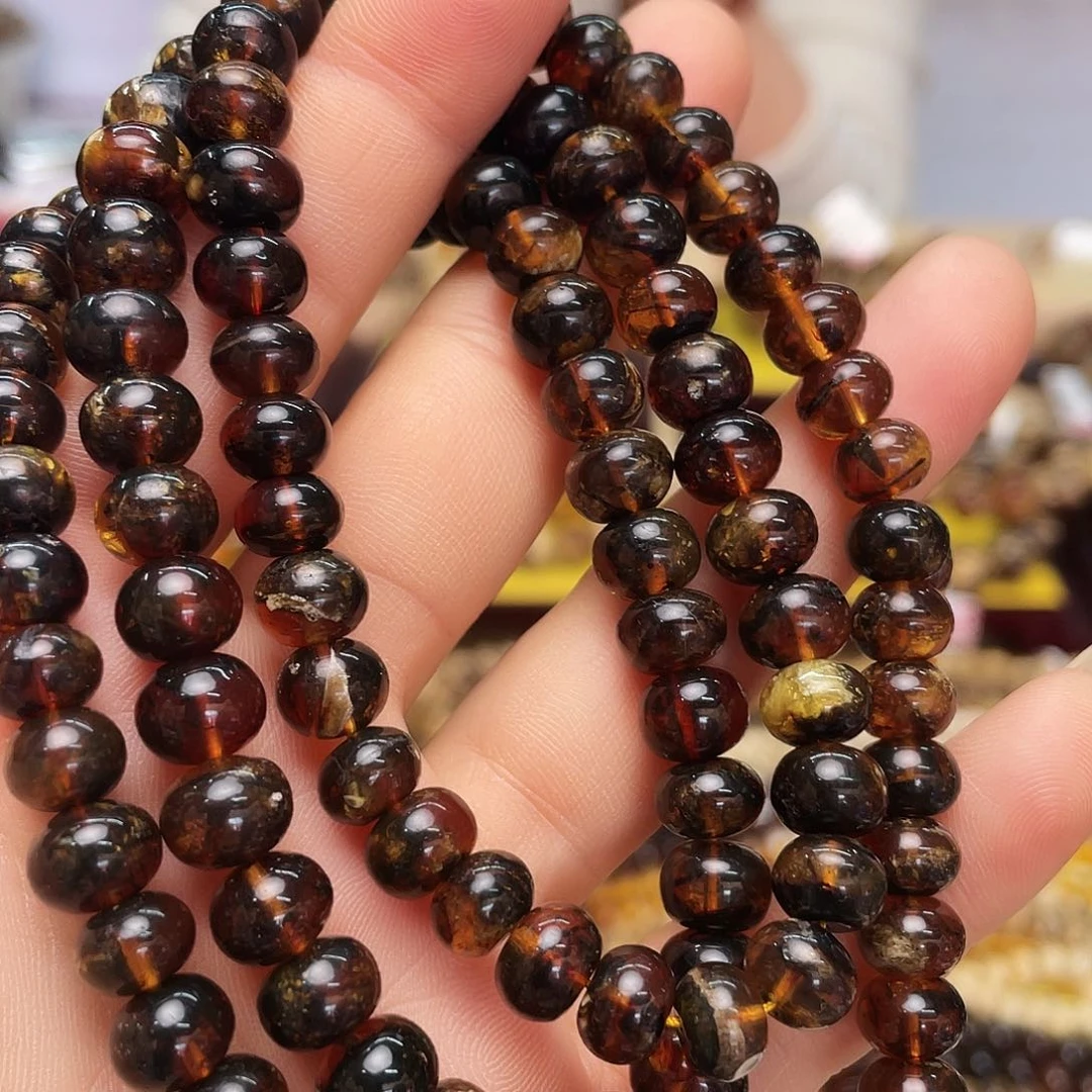 未镶嵌琥珀裸石八70222