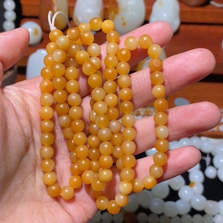 悟***者和田玉未镶嵌颈饰