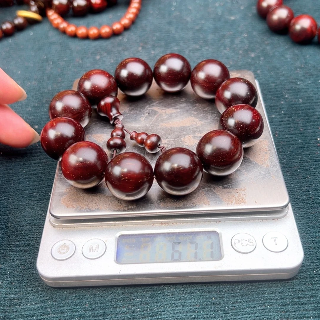 小叶紫檀手串/手链20泥料满星