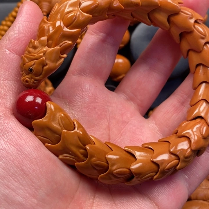 手串橄榄核龙骨串