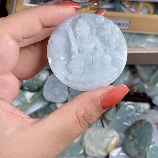 翡翠未镶嵌颈饰00009899999