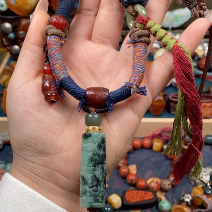 【闪购商品】翡翠颈饰未镶嵌项链