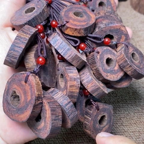 藤类A522降真香虫漏牌子发其一