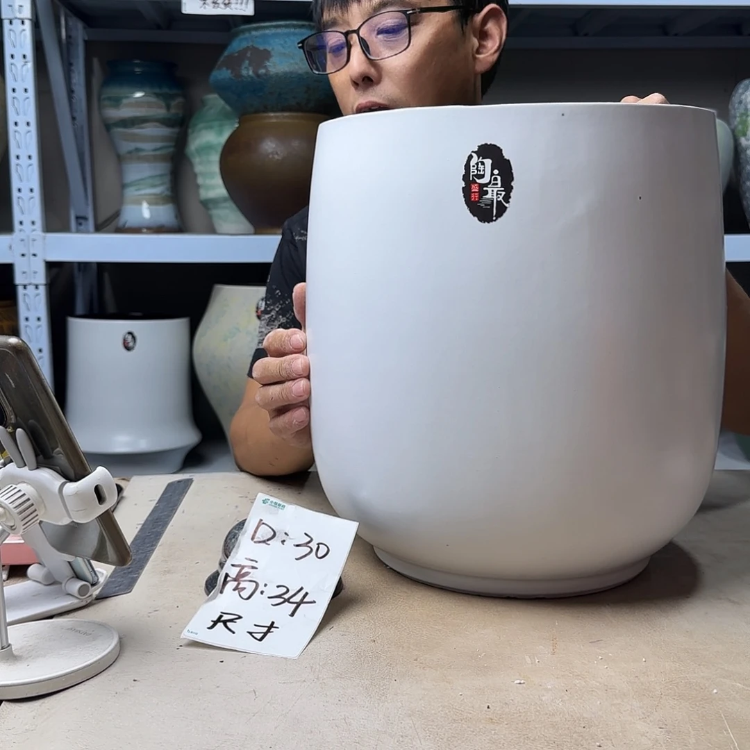 紫砂花盆尺寸30@34