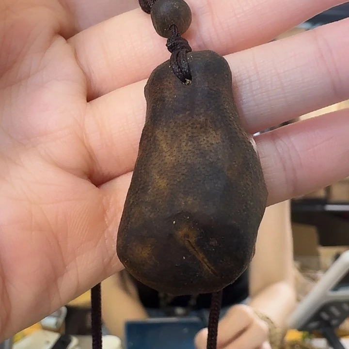 香料2号棋楠包头老料吊坠