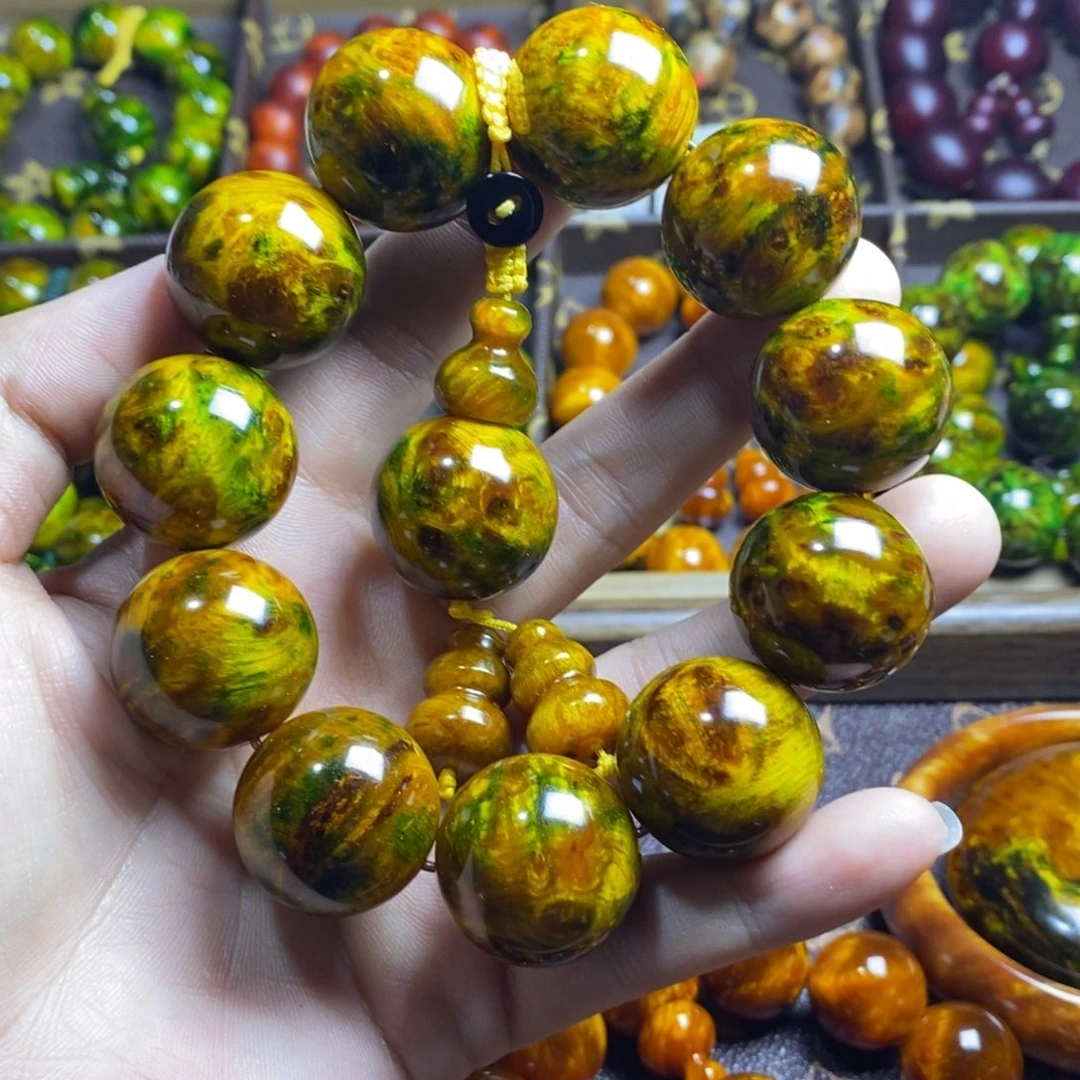 木质琥珀木2.2尺寸水墨陈华料子