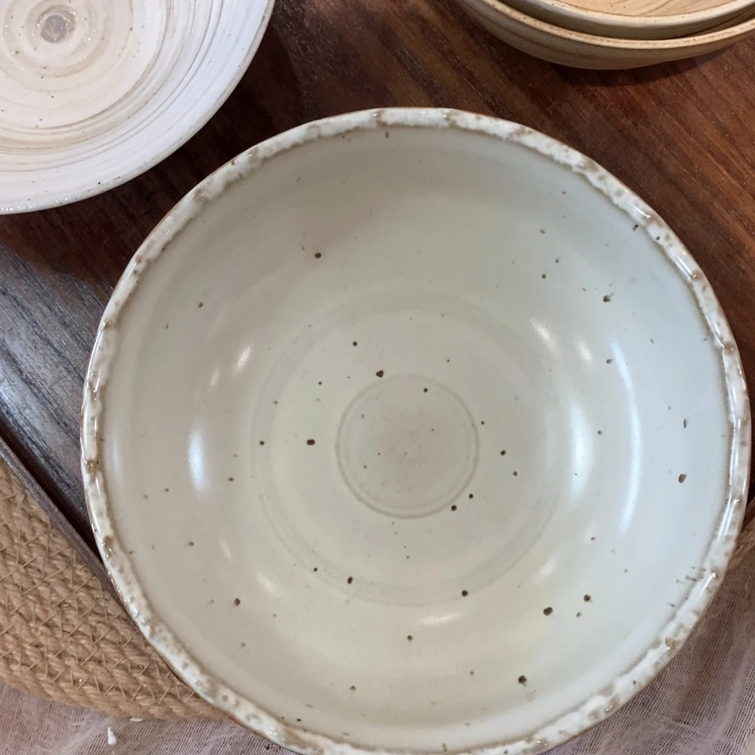 今囍陶器粗陶餐具1件