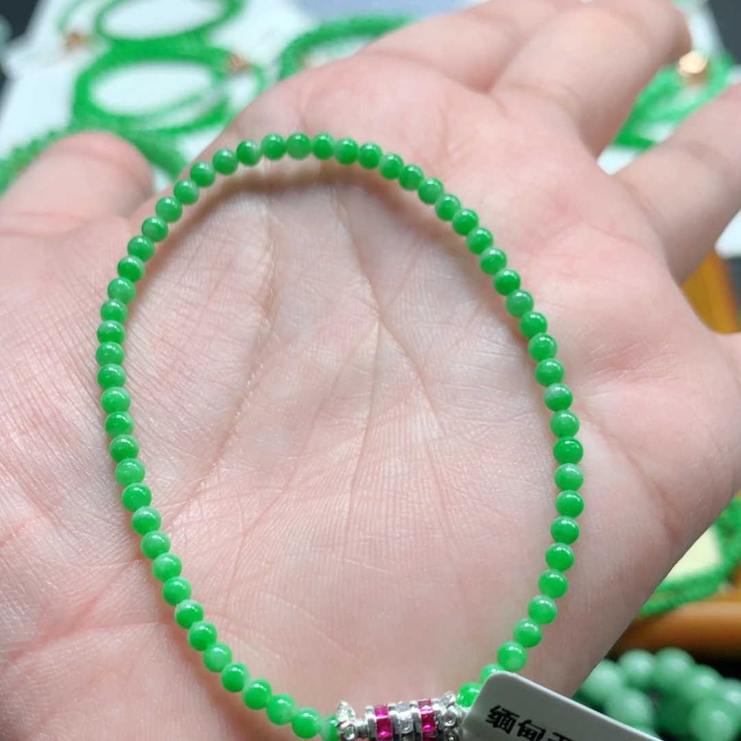 翡翠未镶嵌手链翡翠