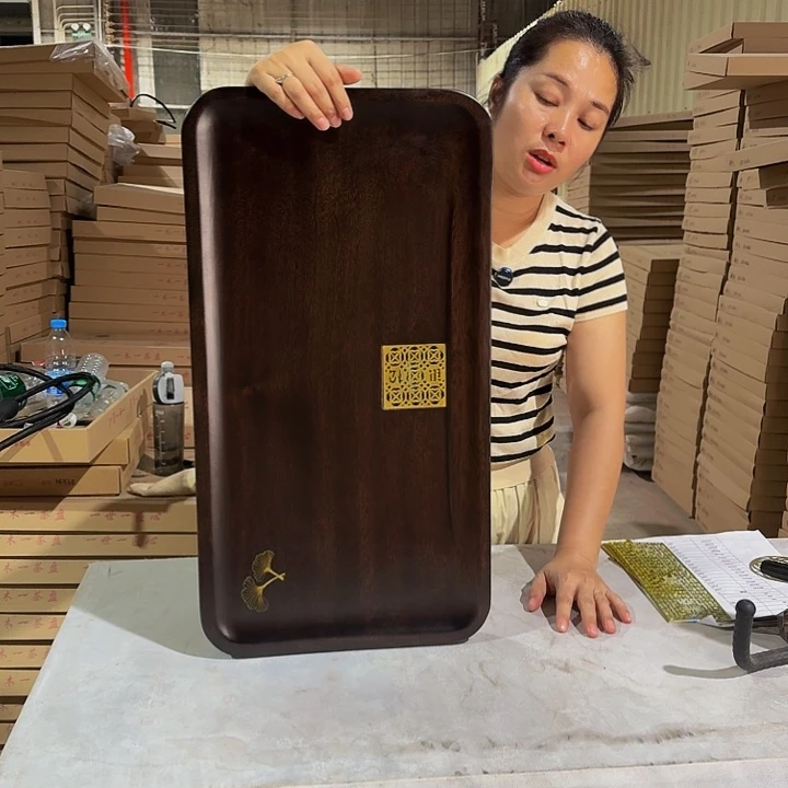 花梨木茶盘62*33尺寸