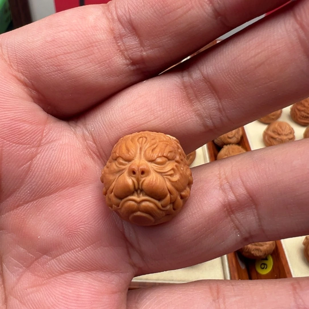 王***安核桃吊坠狗王獠牙18