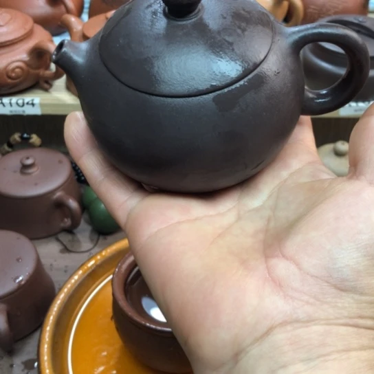 紫砂茶壶天青泥西施200豪升左右