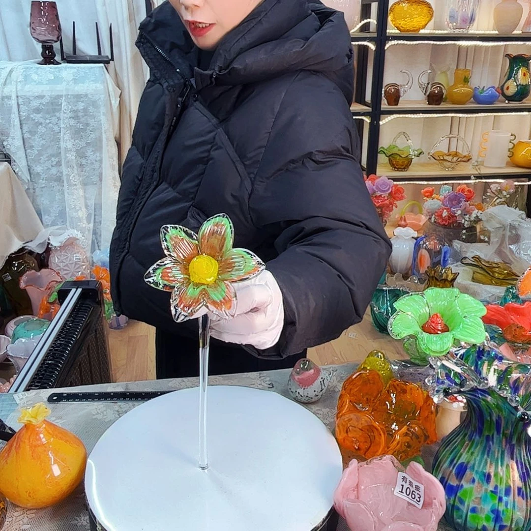 花家悦美居琉璃摆件