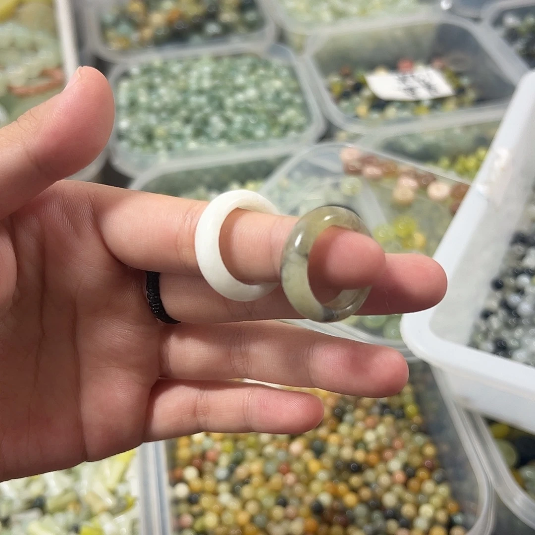 合金蛇纹石玉珠宝半成品