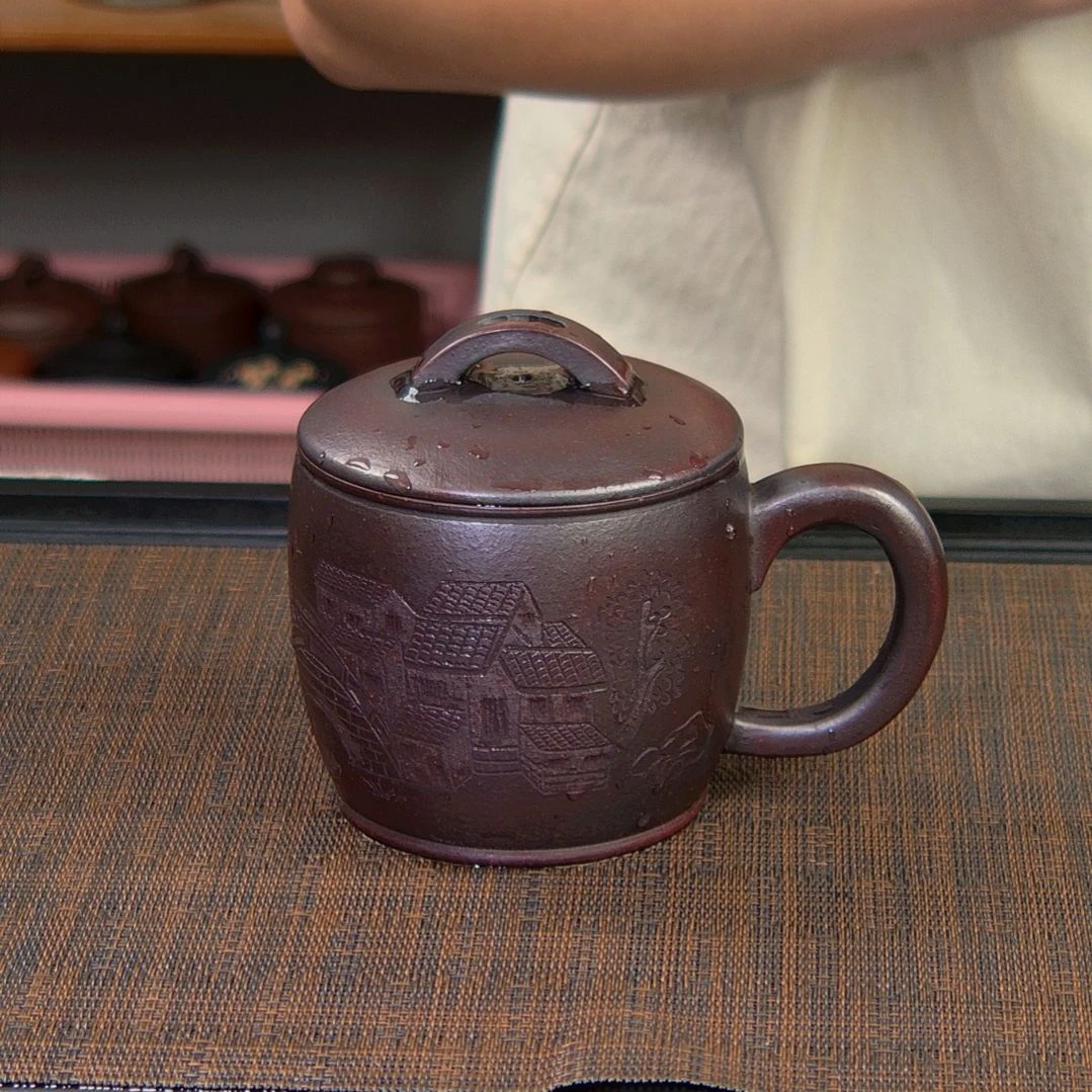 紫砂茶杯高货放漏