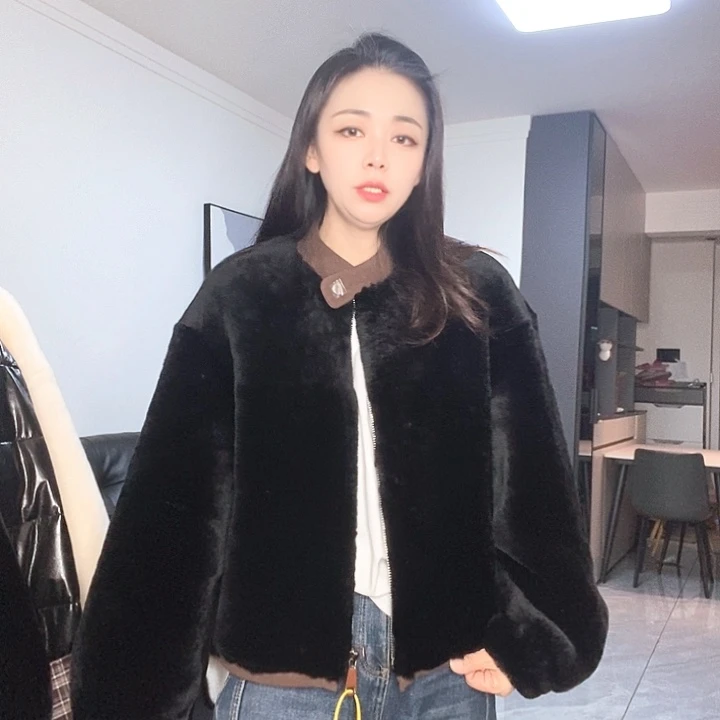 绵羊皮美丽奴皮毛一体M120，L140斤左右拍下备注尺码