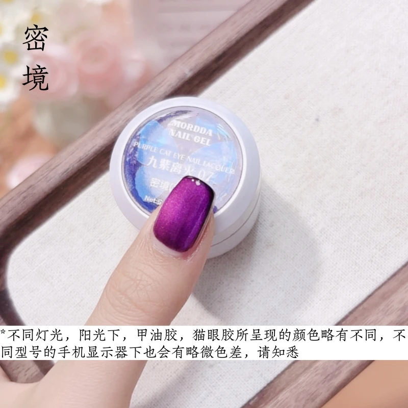 【密境】*5g/罐三证齐全美甲甲油胶猫眼胶美甲店专用指甲油胶