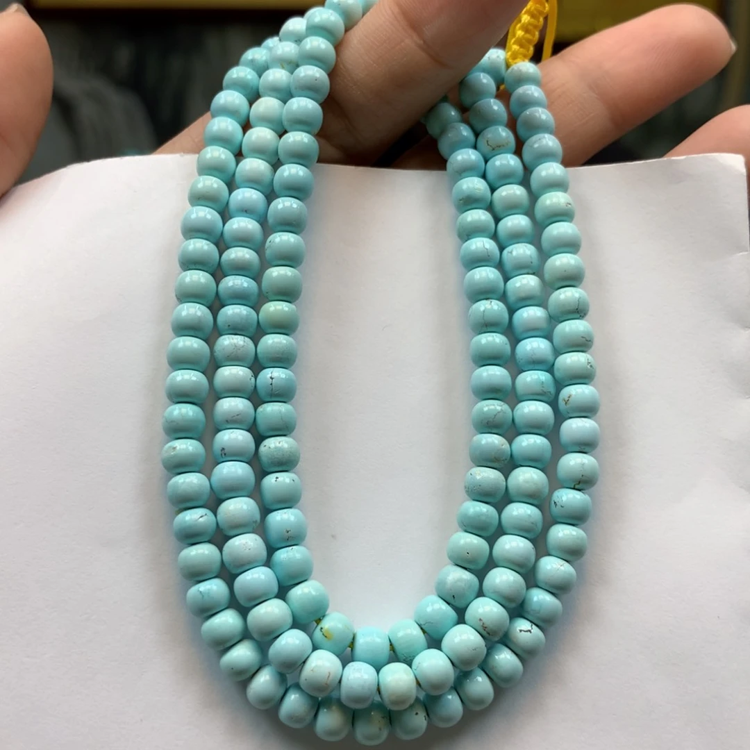 绿松石长链未镶嵌
