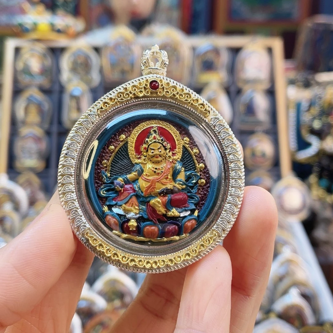 喬****泥塑925银 黑财 黄财双面泥塑擦擦