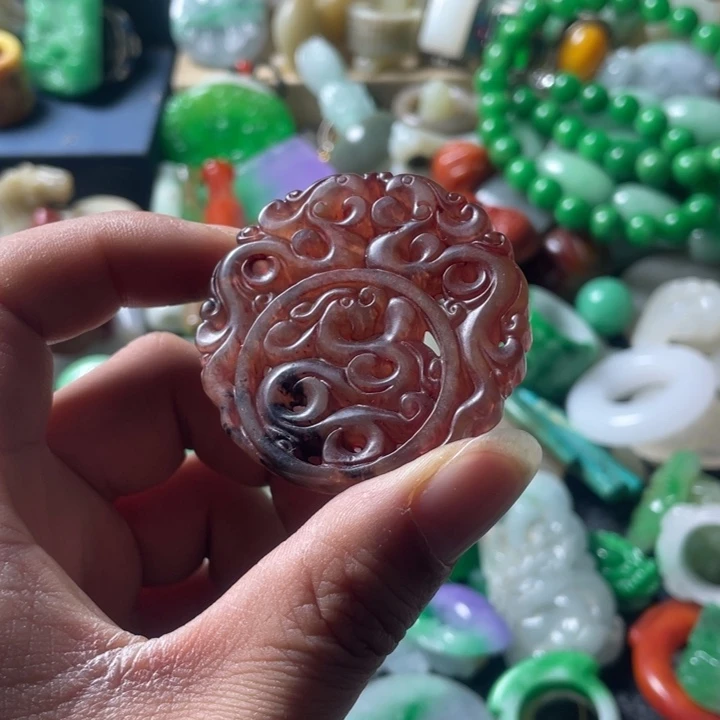 和田玉未镶嵌吊坠(不含链)