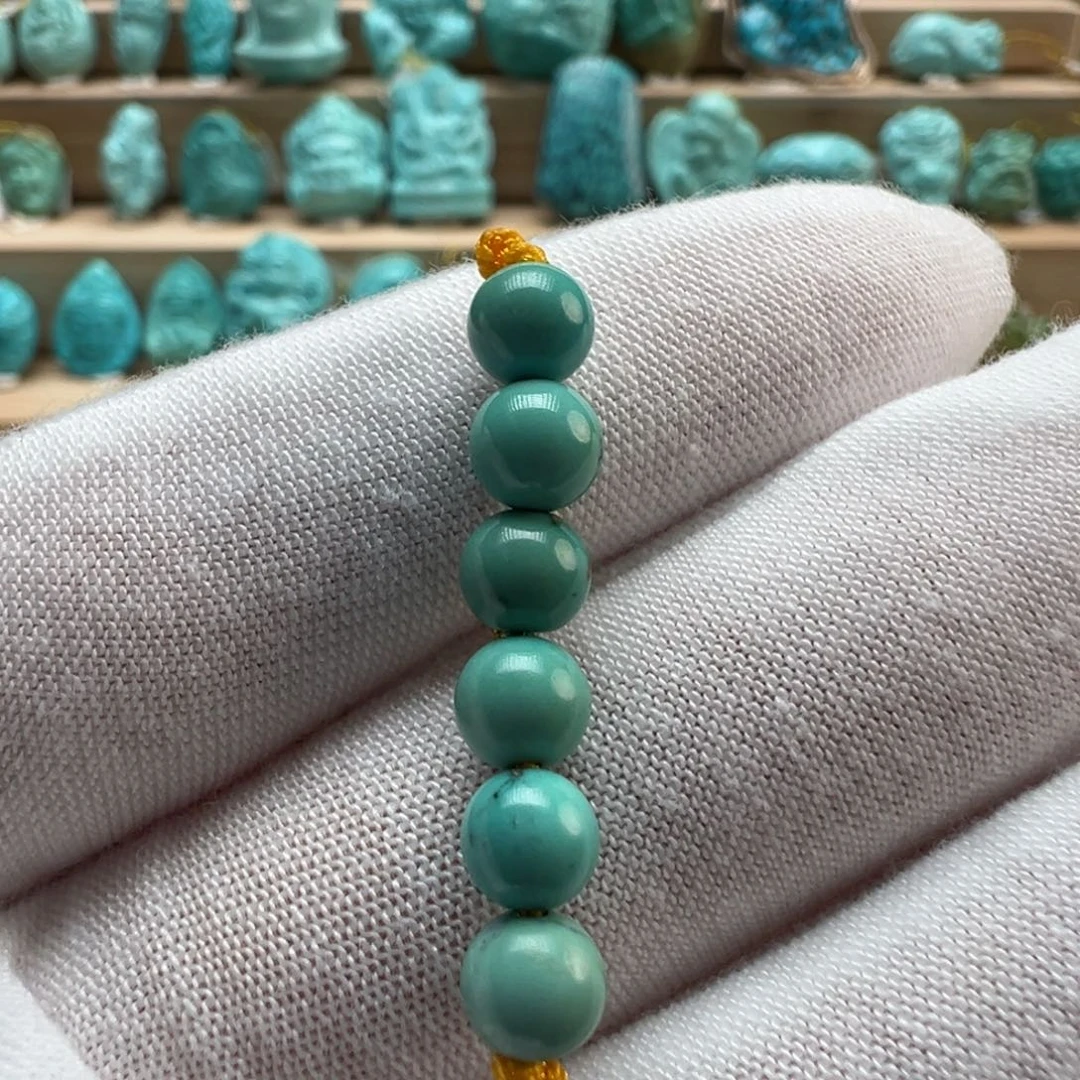 绿松石未镶嵌配饰5.8