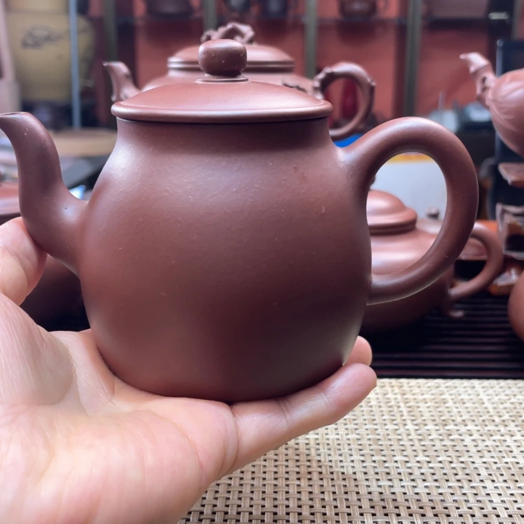 茶壶紫砂林*底槽清锦年壶